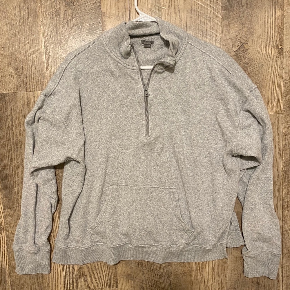 Aerie quarter zip sweatshirt